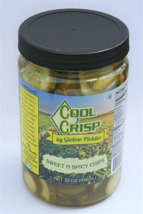Gielow pickles - Gielow Pickles has been the packer of Cool Crisp refrigerated dill pickles since 1970. The Gielow family has been making pickles for five generatio ns and were the original founders of Aunt Janes Pickles in the early 1900s. Gielow Pickles headquarters is located in Lexington, Michigan.
